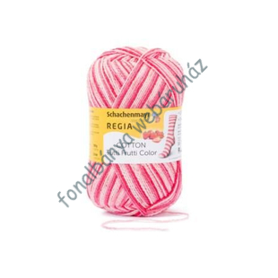   Schachenmayr Regia Cotton Color Tutti Frutti kötőfonal - eper  # 2420