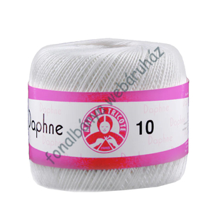   Madame Tricote - Daphne 10 horgolócérna fehér # MTD-1000