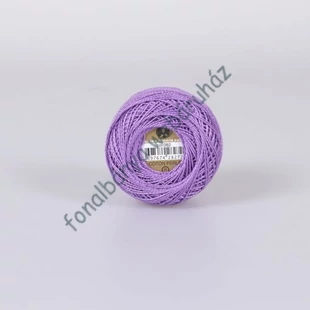   Madame Tricote perlé 8 gyöngyhímző fonal - orgona  # MTP-082