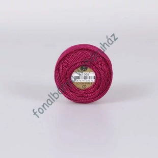   Madame Tricote perlé 8 gyöngyhímző fonal - sötét fukszia # MTP-098