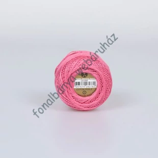   Madame Tricote perlé 8 gyöngyhímző fonal - sötét rózsa  # MTP-099