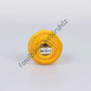   Madame Tricote perlé 8 gyöngyhímző fonal - közép narancs  # MTP-131