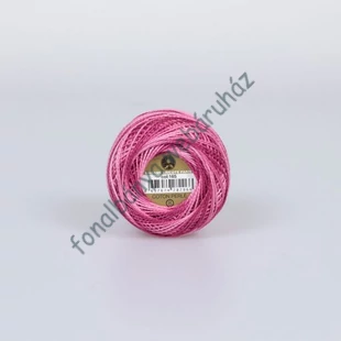   Madame Tricote perlé 8 gyöngyhímző fonal - pink melír # MTP-165