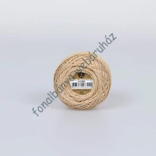    Madame Tricote perlé 8 gyöngyhímző fonal - kender # MTP-266
