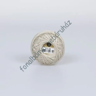   Madame Tricote perlé 8 gyöngyhímző fonal - stone  # MTP-388