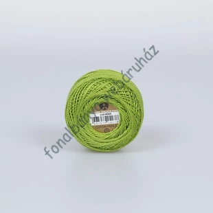    Madame Tricote perlé 8 gyöngyhímző fonal - zöldalma # MTP-4004