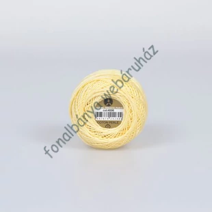   Madame Tricote perlé 8 gyöngyhímző fonal - vanília  # MTP-4006