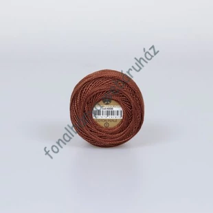   Madame Tricote perlé 8 gyöngyhímző fonal - gesztenye  # MTP-4008