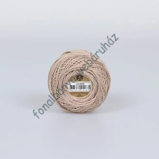   Madame Tricote perlé 8 gyöngyhímző fonal - latte  # MTP-4009