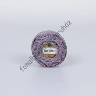   Madame Tricote perlé 8 gyöngyhímző fonal - fakó lila # MTP-4013