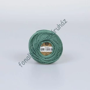    Madame Tricote perlé 8 gyöngyhímző fonal - déli-tengerzöld # MTP-4015