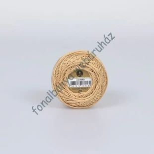    Madame Tricote perlé 8 gyöngyhímző fonal -karamel # MTP-4063