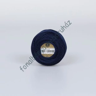    Madame Tricote perlé 8 gyöngyhímző fonal - navy # MTP-418