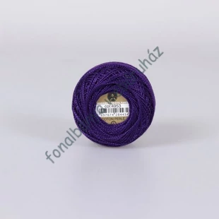   Madame Tricote perlé 8 gyöngyhímző fonal - sötét lila # MTP-4953