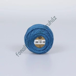    Madame Tricote perlé 8 gyöngyhímző fonal - petrolkék # MTP-556