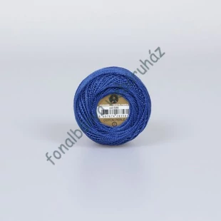   Madame Tricote perlé 8 gyöngyhímző fonal - royal kék # MTP-586