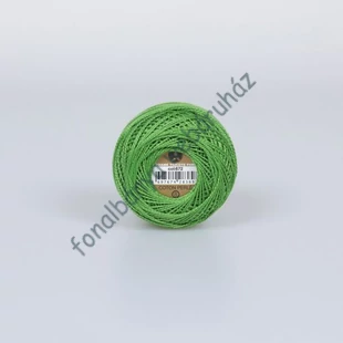    Madame Tricote perlé 8 gyöngyhímző fonal - zöldmező # MTP-672