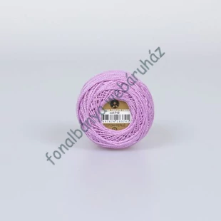   Madame Tricote perlé 8 gyöngyhímző fonal - világos lila  # MTP-712