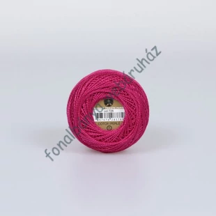   Madame Tricote perlé 8 gyöngyhímző fonal - fukszia # MTP-726