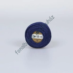    Madame Tricote perlé 8 gyöngyhímző fonal - indigó # MTP-747
