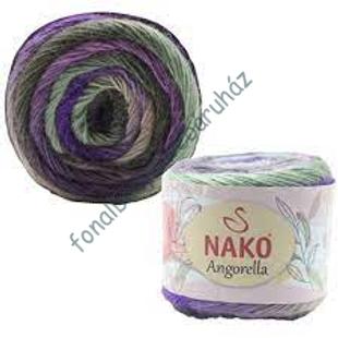   Nako Angorella kötőfonal -drapp-lila-zöld # NA87539