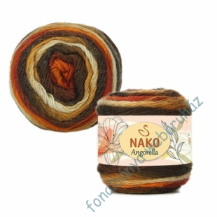   Nako Angorella kötőfonal - krém-barnák-rozsda  # NA87534