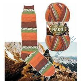   Nako Boho zoknifonal -rozsda- zöld-barna-mogyoró  # NB82689
