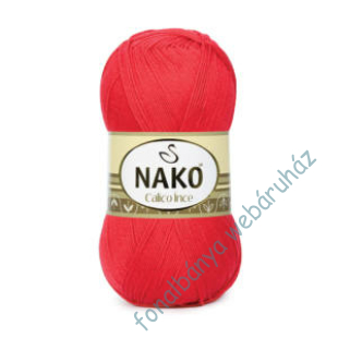   Nako Calico Ince kötő- és horgolófonal - piros  # 2209