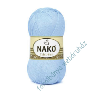   Nako Calico Ince kötő- és horgolófonal - kék  # 5028