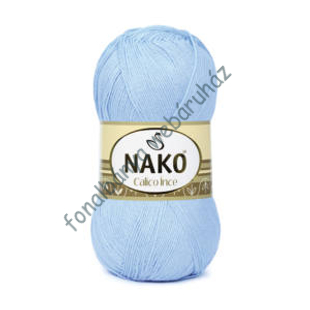   Nako Calico Ince kötő- és horgolófonal - kék  # 5028