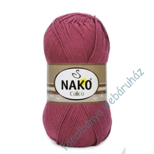   Nako Calico kötőfonal - sötét mályva  # N-CA-12396