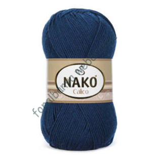   Nako Calico kötőfonal - sötétkék  # N-CA-148