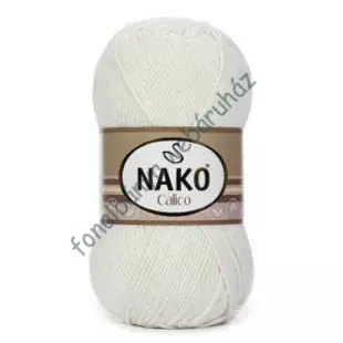  Nako Calico kötőfonal - ekrü  # N-CA-3782