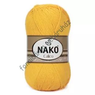   Nako Calico kötőfonal - napsárga  # N-CA-4285