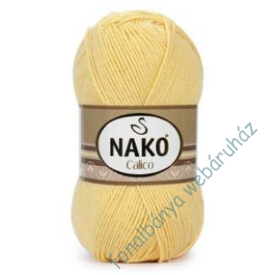   Nako Calico kötőfonal - pasztelsárga  # N-CA-4492