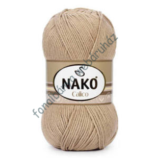   Nako Calico kötőfonal - mogyoró  # N-CA-974