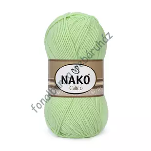   Nako Calico kötőfonal - fűzöld  # N-CA-6553