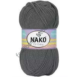   Nako Elit Baby - sötét szürke # NEB-10994