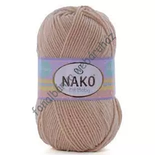   Nako Elit Baby kötőfonal - mogyoró  # NEB-1204