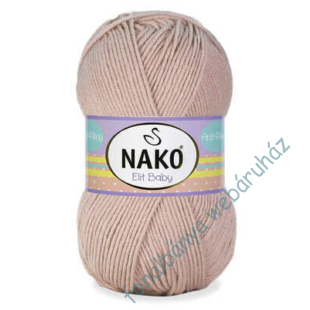   Nako Elit Baby kötőfonal - fáradt púder  # NEB-12392