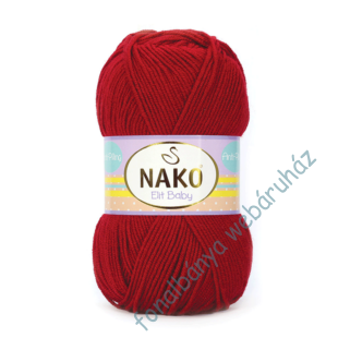   Nako Elit Baby kötőfonal - bordó  # NEB-298