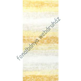   Nako Elit Baby Mini Batik kötőfonal - krém-sárga  # 32462