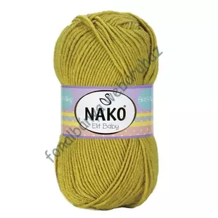   Nako Elit Baby kötőfonal - oliva # NEB-6687
