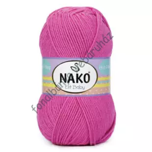   Nako Elit Baby kötőfonal - magenta  # NEB-5278