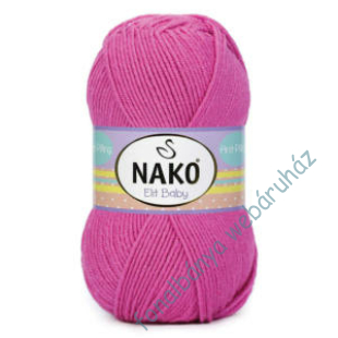  Nako Elit Baby kötőfonal - magenta  # 5278
