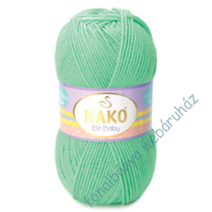   Nako Elit Baby kötőfonal - zöldalma  # 10001