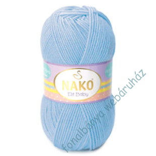   Nako Elit Baby kötőfonal - lilás-kék  # 10305