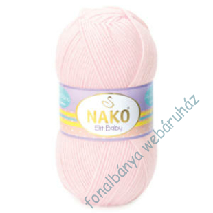   Nako Elit Baby kötőfonal - világos rózsaszín  # 2892