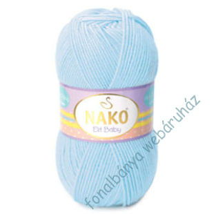   Nako Elit Baby kötőfonal - világos kék  # 4687