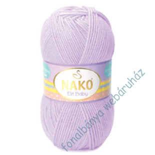   Nako Elit Baby kötőfonal - világos lila  # 5090